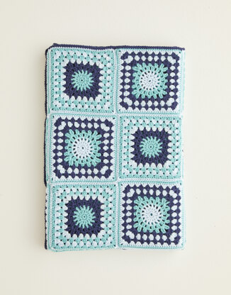 Crochet Granny Square Blanket in Hayfield Bonus DK - CBBDK10274 - Downloadable PDF