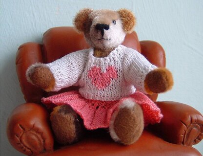 Teddy heart jumper