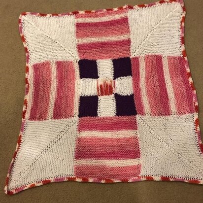 Modular Baby Blanket - knitting pattern
