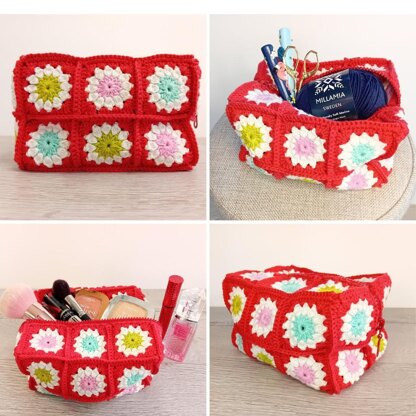 Crochet Boxy Purse