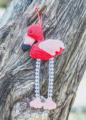 Hanging Flamingo Decoration