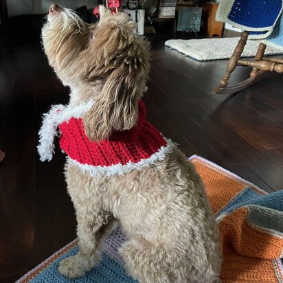 Christmas Dog Scarf