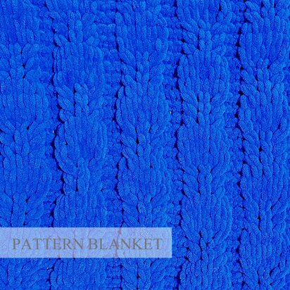 Ocean Blanket Pattern - knitting pattern