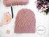 HANNAH knit-look beanie