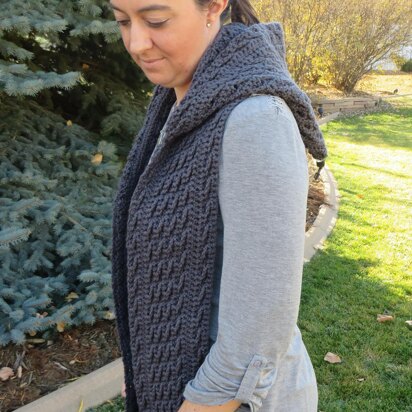 Harvest Waves Hooded Scarf