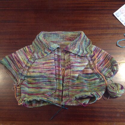 Little no-sew cardi!