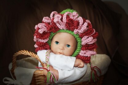 Springtime Flower (for winter) Hat Pattern