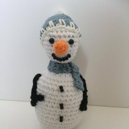 Snowman keyring no 1