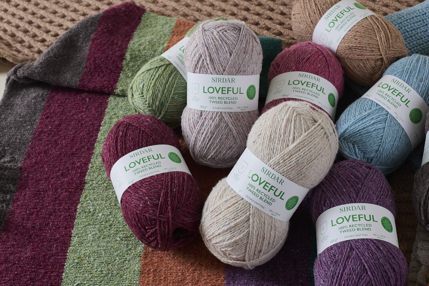 Sirdar Loveful Recycled Tweed - view 5