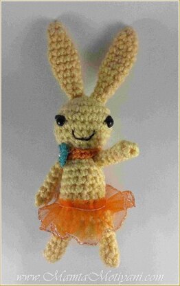 Crochet Easter Carrot Bunny Pattern Amigurumi Rabbit