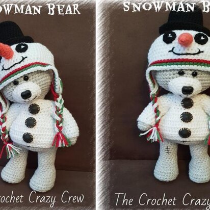Snowman Bear (The Cuddle Me Collection)