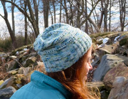 Slouch Hat with Ridges