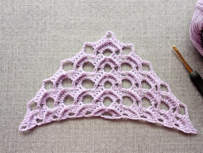 Crochet Shawl Pattern/Chart #15