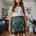 A crochet Pineapple Skirt