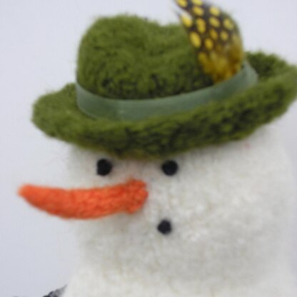 Felted Snowman Hats