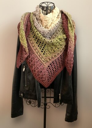 Triangular Scarf "Elektra"