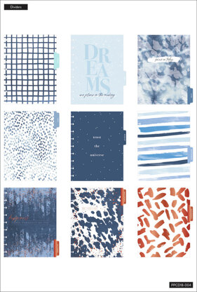 The Happy Planner Indigo Classic 18 Month Planner