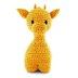 Giraffe Ziggy Toy in Hoooked RibbonXL - Downloadable PDF