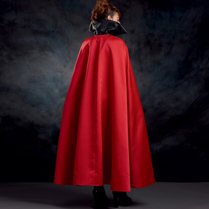 Simplicity S9008 Misses Cape with Tie Costumes - Paper Pattern, Size S-M-L