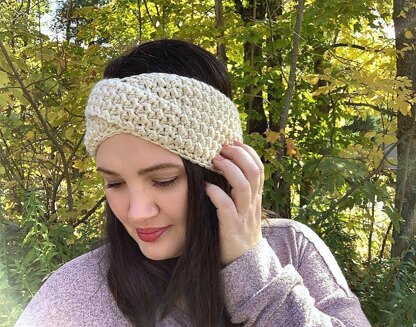 Falling Leaves Ear Warmer