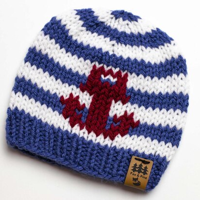 Nautical Anchor Striped Hat