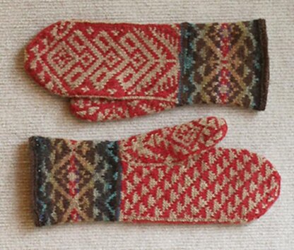 Kilim mittens