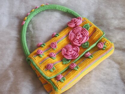 Three Roses' Purse