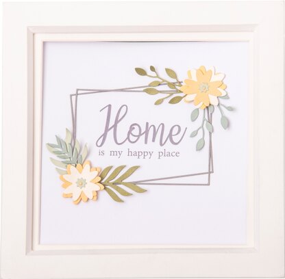 Sizzix Thinlits Dies By Lisa Jones 12/Pkg - Geo Floral Frame
