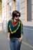 Christy crochet triangular scarf