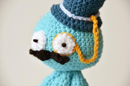 Octopus Like A Sir... Octopus Crochet Pattern, Octopus Amigurumi