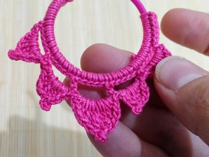 Crochet earrings