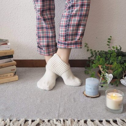 My Favourite Home slippers - knitting pattern