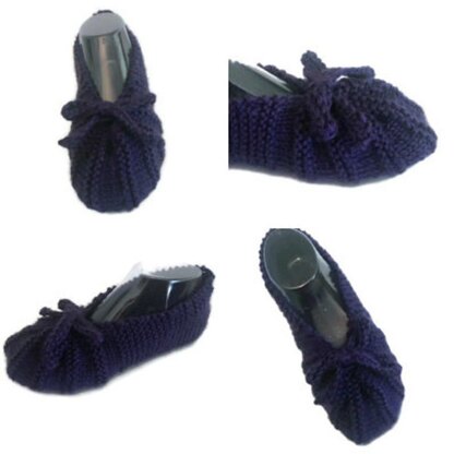 Slippers With Pleats