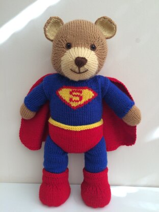Superhero teddy