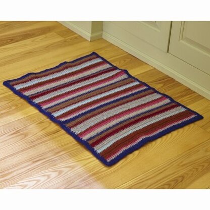 728 Orleans Rug - Knitting and Crochet Pattern for Home in Valley Yarns Northampton 