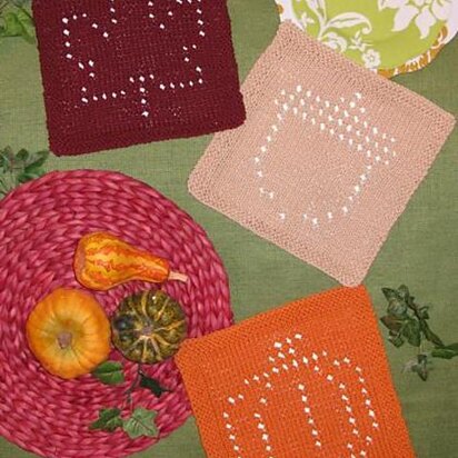 Autumn Glory Dishcloths