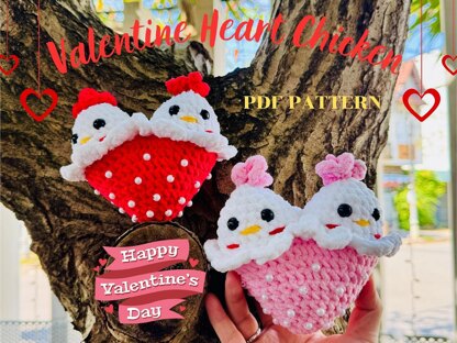 Chicken Heart Crochet Pattern