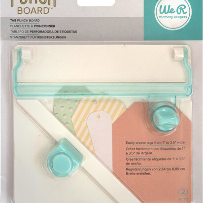 We R Memory Keepers Tag Punch Board - 381717