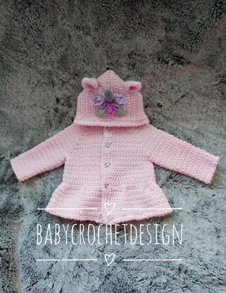 Baby Unicorn Dreams Hooded Jacket