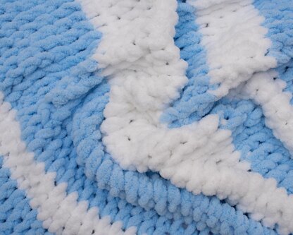 Wave Blanket Pattern