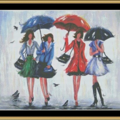 FOUR RAIN GIRLS
