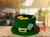 Leprechaun Hat Centerpiece Candy Dish