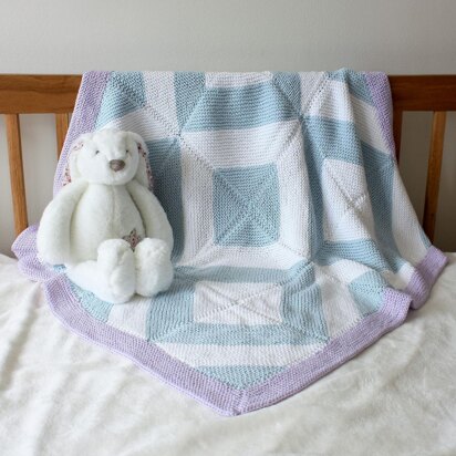 Tessellate Baby Blanket - knitting pattern