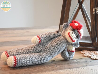 Spunky The Little Sock Monkey Amigurumi