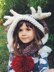 Rudolph the Reindeer Hooded Scarf