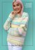 Sugar Striped Sweater - Free Knitting Pattern For Women in Paintbox Yarns Wool Mix Chunky