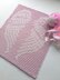 Angel wings washcloth