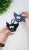 Amigurumi Bat Crochet Pattern: Mini Bat Halloween Keychain