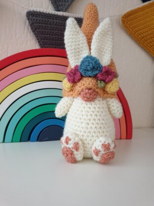 Easter Bunny Gnome Crochet Amigurumi