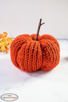 Tunisian Crochet Pumpkin